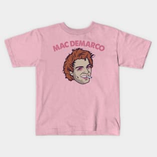 Mac DeMarco Original Illustration Design Kids T-Shirt